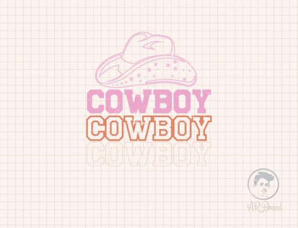 Cowboy Retro Quote SVG Design for Crafts & Graphics