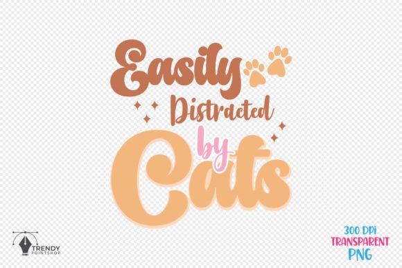 Easily Funny Cat Quote SVG Design for Crafts & Graphics