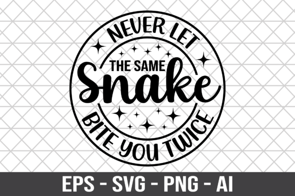 Never Let the Same Snake SVG