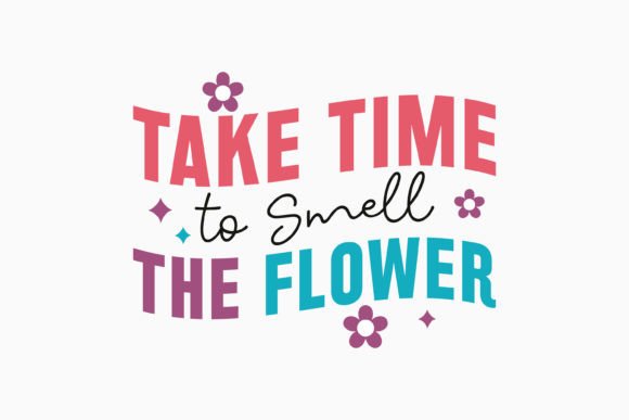 Retro Mental Health Quote SVG: Graphics for Crafts & Content