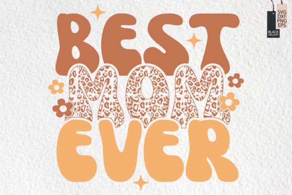 Retro Mom Quote SVG Graphics for Crafts