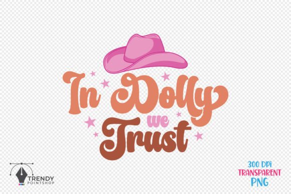 Trust Western Cowboy Quote SVG Design for Crafts & Graphics