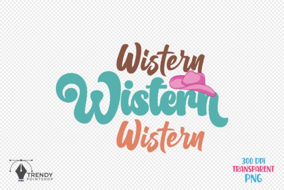Western Cowboy Quote SVG Design for Crafts & Graphics